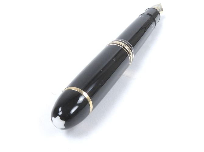 Pluma Montblanc Meisterstück Au750 Negro - vista 4