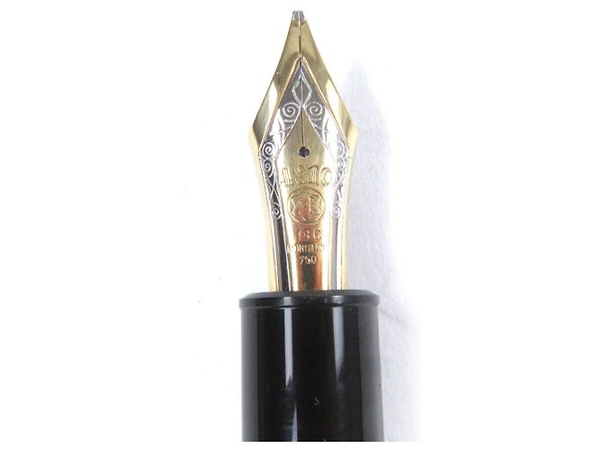 Pluma Montblanc Meisterstück Au750 Negro - vista 5