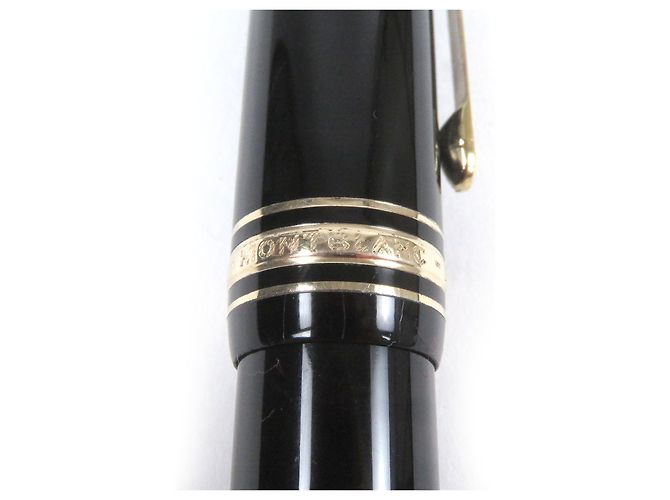 Pluma Montblanc Meisterstück Au750 Negro - vista 7