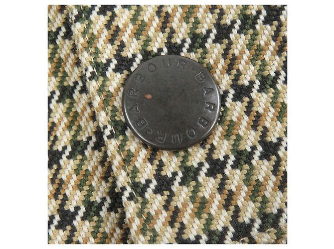 Autre Marque Abrigo de pana con cuello alto Glen check Barbour Beige - vista 5