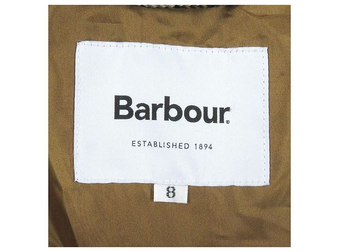 Autre Marque Abrigo de pana con cuello alto Glen check Barbour Beige - vista 7