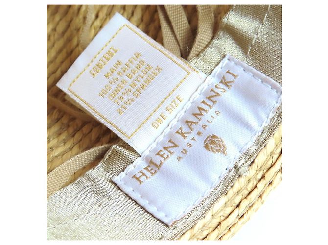 Autre Marque HELEN KAMINSKI AVARA Strohhut Beige - Ansicht 8