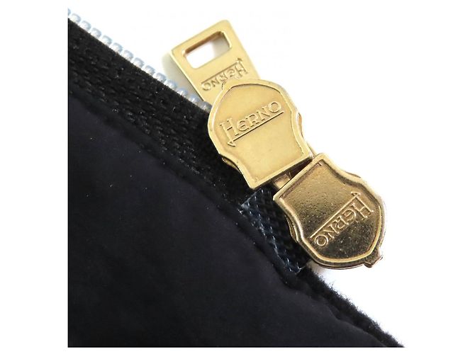 Autre Marque Abrigo de Plumas Herno Abrigo de Lana Negro - vista 6
