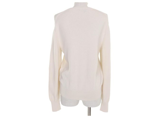 Blusa de manga longa em algodão tricotado Louis Vuitton Cru - vista 3