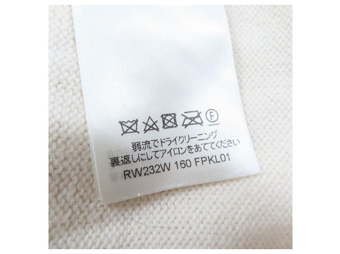 Blusa de manga longa em algodão tricotado Louis Vuitton Cru - vista 7