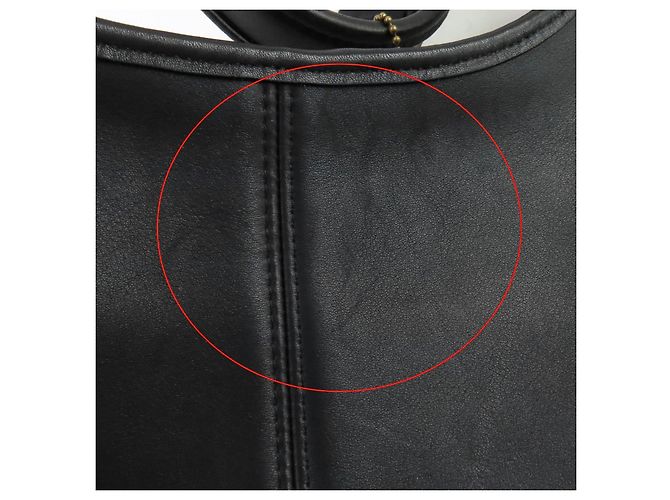 Borsa a Spalla in Pelle Ergo Glove di COACH Nero - vista 11