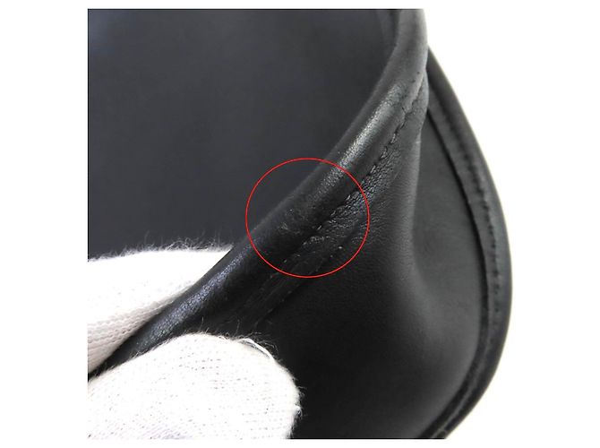 Borsa a Spalla in Pelle Ergo Glove di COACH Nero - vista 12