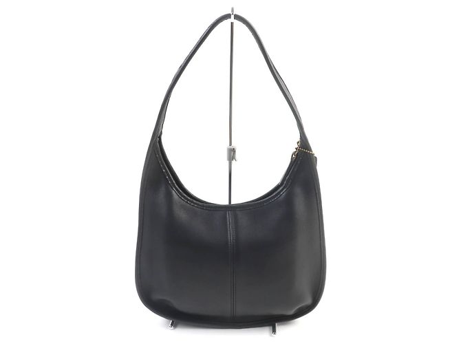 Borsa a Spalla in Pelle Ergo Glove di COACH Nero - vista 2