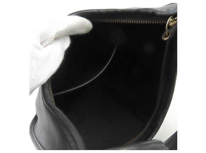 Borsa a Spalla in Pelle Ergo Glove di COACH Nero - vista 4