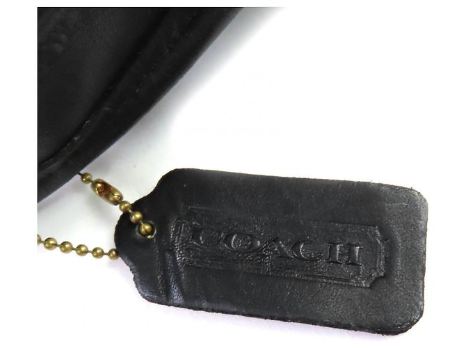 Borsa a Spalla in Pelle Ergo Glove di COACH Nero - vista 9