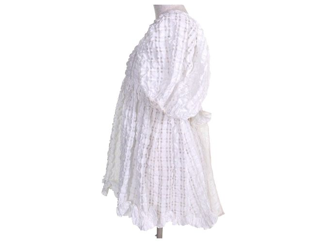 Autre Marque Cecilie Bahnsen VEGTA BLOUSE Blusa Blanco - vista 2