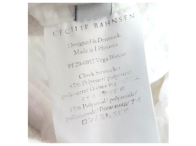 Autre Marque Cecilie Bahnsen VEGTA BLOUSE Blusa Blanco - vista 7