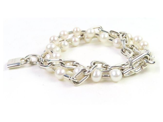 Tiffany & Co Bracciale in perle Rock AG925 Tiffany&Co. Taglia 17 Argento - vista 3
