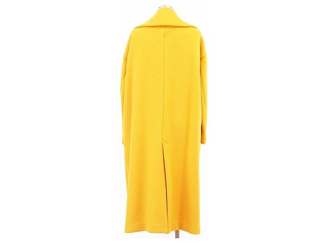 Autre Marque Abrigo Chester de Lana Melton ENFOLD Amarillo - vista 6