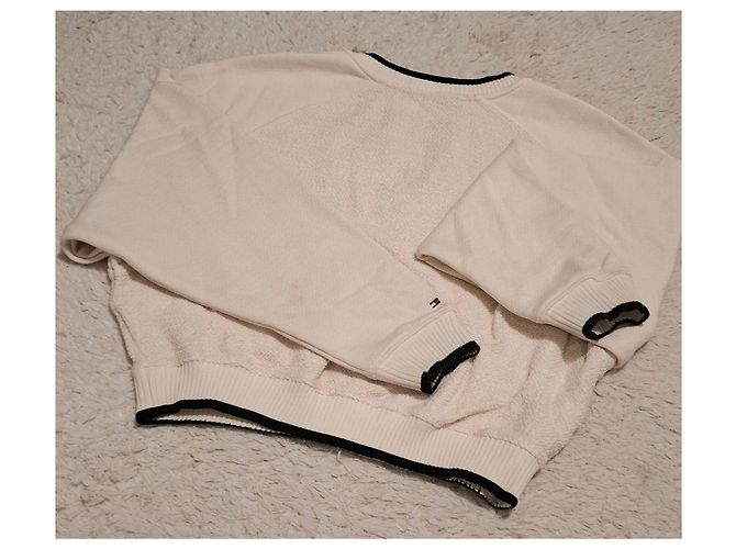 Sudadera beige Tommy Hilfiger con cremallera - vista 11