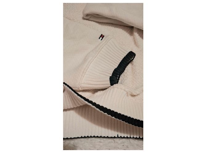 Sudadera beige Tommy Hilfiger con cremallera - vista 12