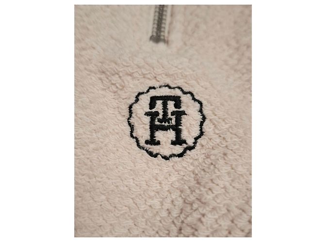 Sudadera beige Tommy Hilfiger con cremallera - vista 2
