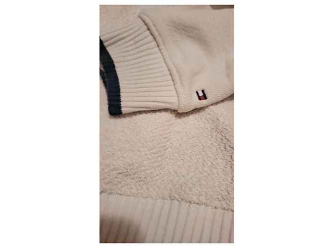 Sudadera beige Tommy Hilfiger con cremallera - vista 6