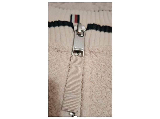 Sudadera beige Tommy Hilfiger con cremallera - vista 7