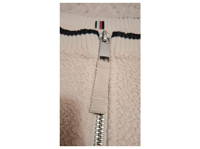 Sudadera beige Tommy Hilfiger con cremallera - vista 8