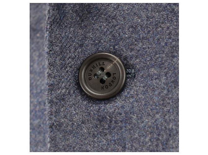 Alfred Dunhill Chaqueta de mezcla de cachemira Dunhill BELGRAVIA Azul - vista 3