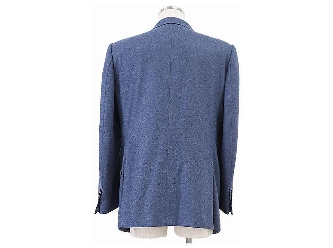 Alfred Dunhill Chaqueta de mezcla de cachemira Dunhill BELGRAVIA Azul - vista 7