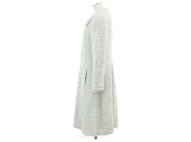 Timeless Abrigo de Lana de Nylon de Chanel Castaño - vista 15