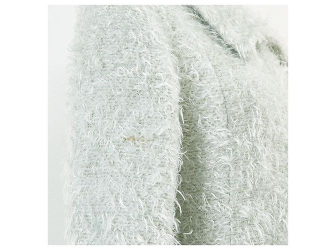 Timeless Abrigo de Lana de Nylon de Chanel Castaño - vista 3