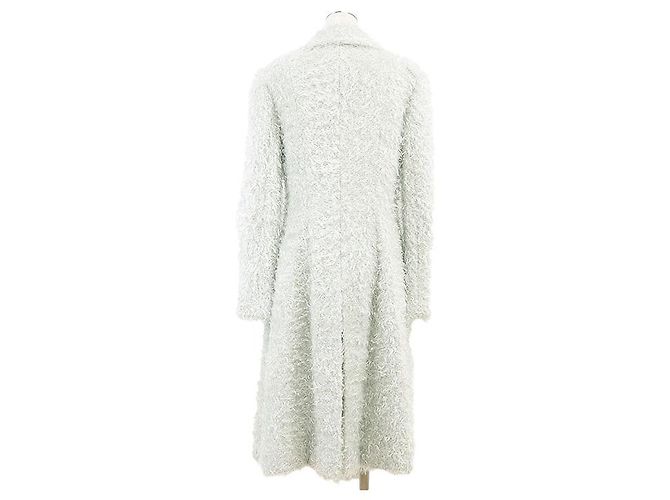 Timeless Abrigo de Lana de Nylon de Chanel Castaño - vista 6