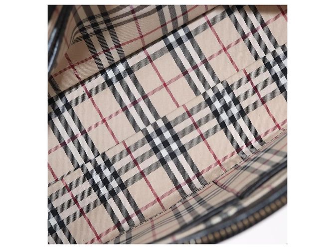 Burberry Vintage Vintage Check Coated Canvas Small - vista 5