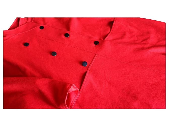 Abrigo Max Mara de lana rojo de doble botonadura Roja - vista 9