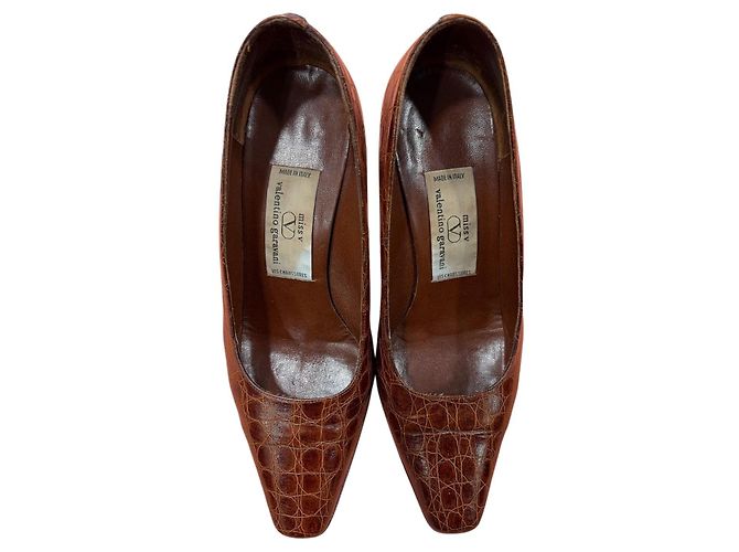 Tacchi Valentino Garavani Marrone - vista 2