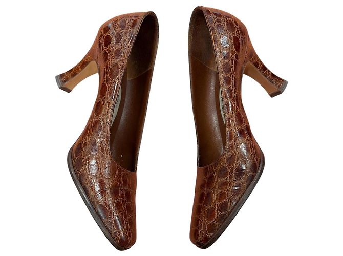 Tacchi Valentino Garavani Marrone - vista 4