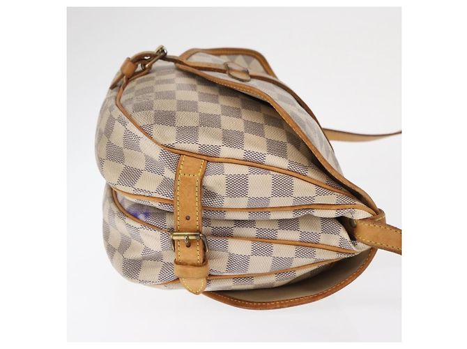 Louis Vuitton Saumur Damier Ebene 30 Beige - vista 3