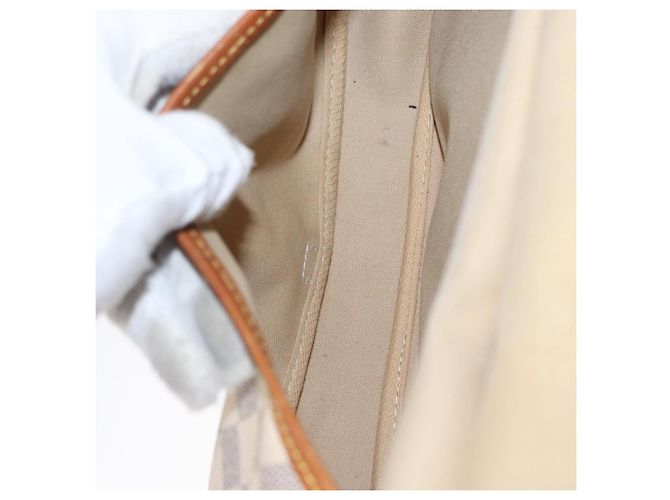 Louis Vuitton Saumur Damier Ebene 30 Beige - vista 5