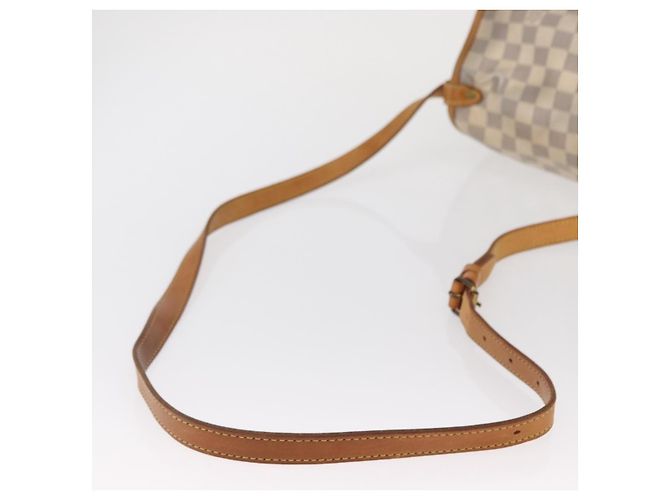 Louis Vuitton Saumur Damier Ebene 30 Beige - vista 7