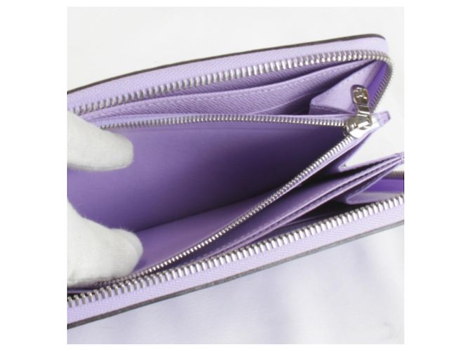 Portafoglio Zippy Louis Vuitton in pelle Epi viola Porpora - vista 11