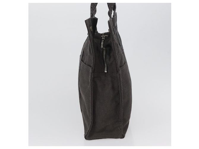 Hermès Fourre-tout Herline aus Canvas Braun - Ansicht 3