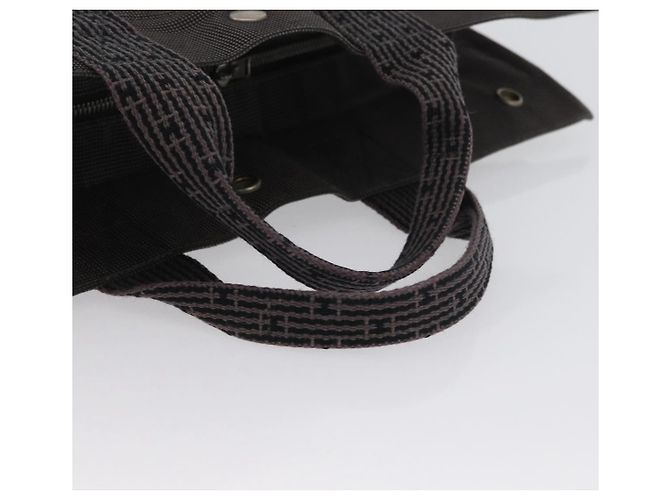 Hermès Fourre-tout Herline aus Canvas Braun - Ansicht 7
