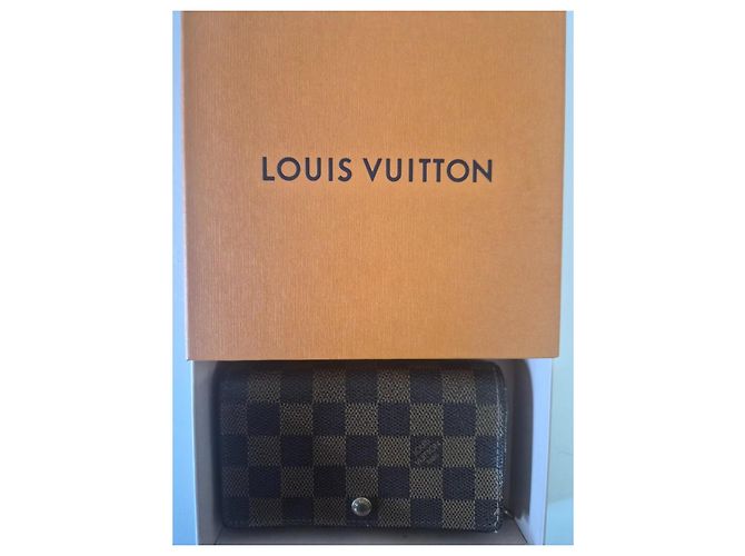 Carteira Louis Vuitton Alexandra Marrom - vista 3