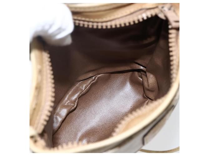 Céline Celine Vintage Macadam Canvas Medium Beige - vista 5