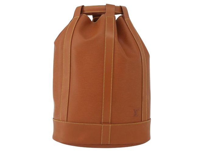 Louis Vuitton Randonnee Backpack Epi Leather PM Brown - view 2