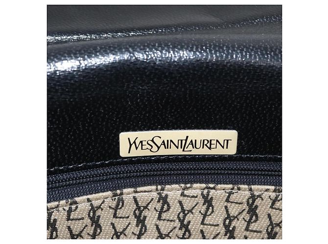 Saint Laurent Vintage Leather Nero - vista 6