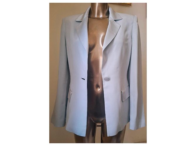 Luisa Spagnoli Eisblau Jacke Hellblau - Ansicht 3