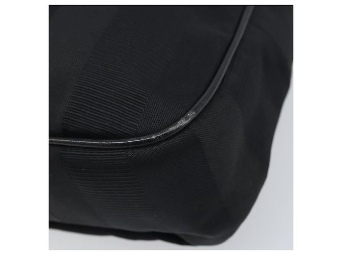 Borsa a Spalla Salvatore Ferragamo in Tela Nera e Oro Auth 166679 Nero D'oro - vista 15