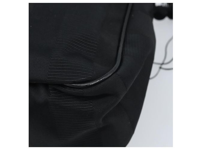 Borsa a Spalla Salvatore Ferragamo in Tela Nera e Oro Auth 166679 Nero D'oro - vista 17