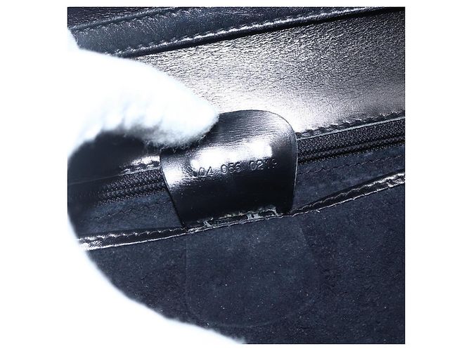 Borsa a Spalla in Pelle Nera e Oro GUCCI 004 056 0219 Auth fm5081 Nero D'oro - vista 12
