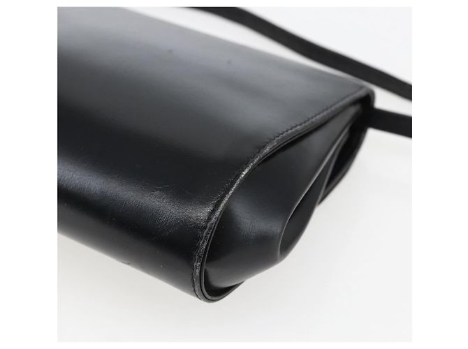 Borsa a Spalla in Pelle Nera e Oro GUCCI 004 056 0219 Auth fm5081 Nero D'oro - vista 16