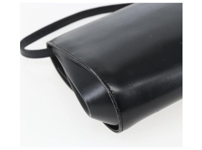 Borsa a Spalla in Pelle Nera e Oro GUCCI 004 056 0219 Auth fm5081 Nero D'oro - vista 17