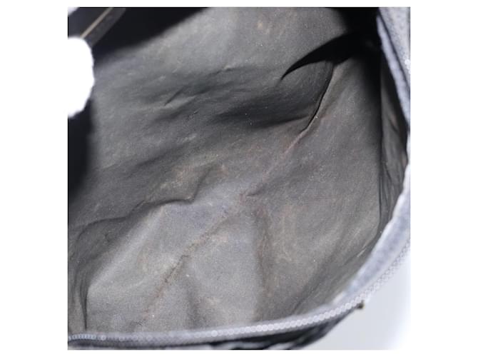 Borsa a Spalla PRADA Nylon Nera Auth 170396 Nero - vista 10